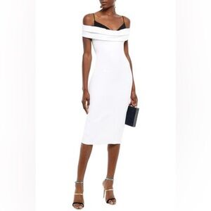 CUSHNIE Layered Off the Shoulder Dress ❤️NWT❤️